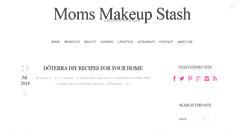Desktop Screenshot of momsmakeupstash.com